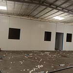 غرفة سندوتش بانل بهيكل حديد جاهزة